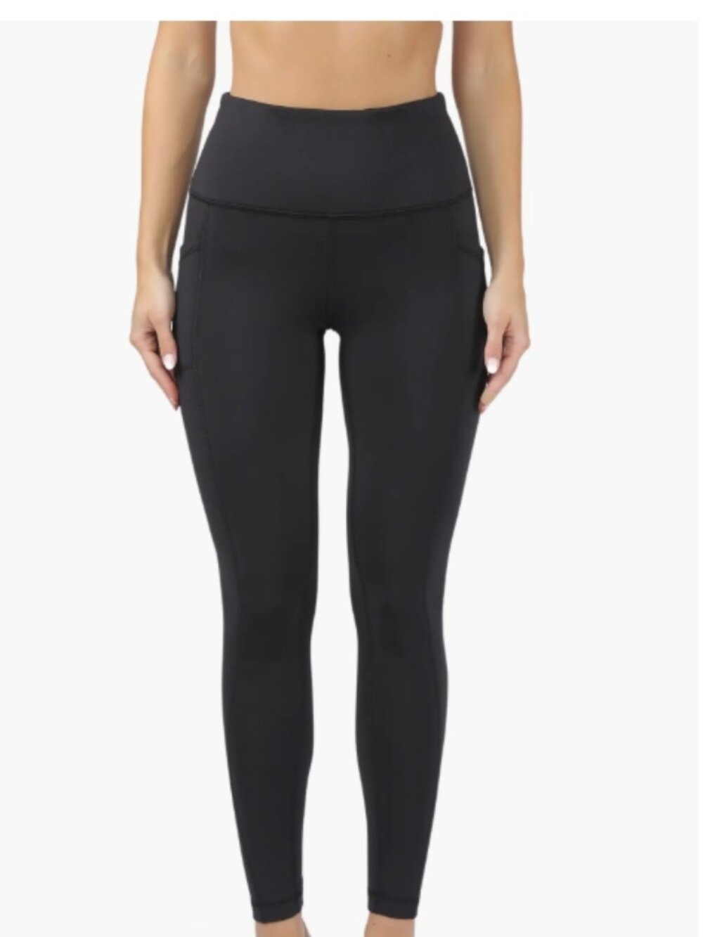 NWT Yogalicious PolarLux Tribeca Ful Length Black Tight